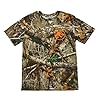 Bioworld Jurassic Park Blaze Orange Logo Men's Camo Crew Neck Short Sleeve T-Shirt-XL #2