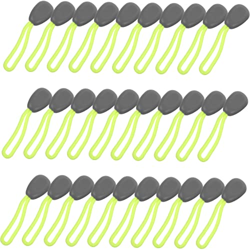 OSOLADY Simple Zipper Pull Tab 30pcs Zipper Pulls for Luggage Bags Easy to Remove