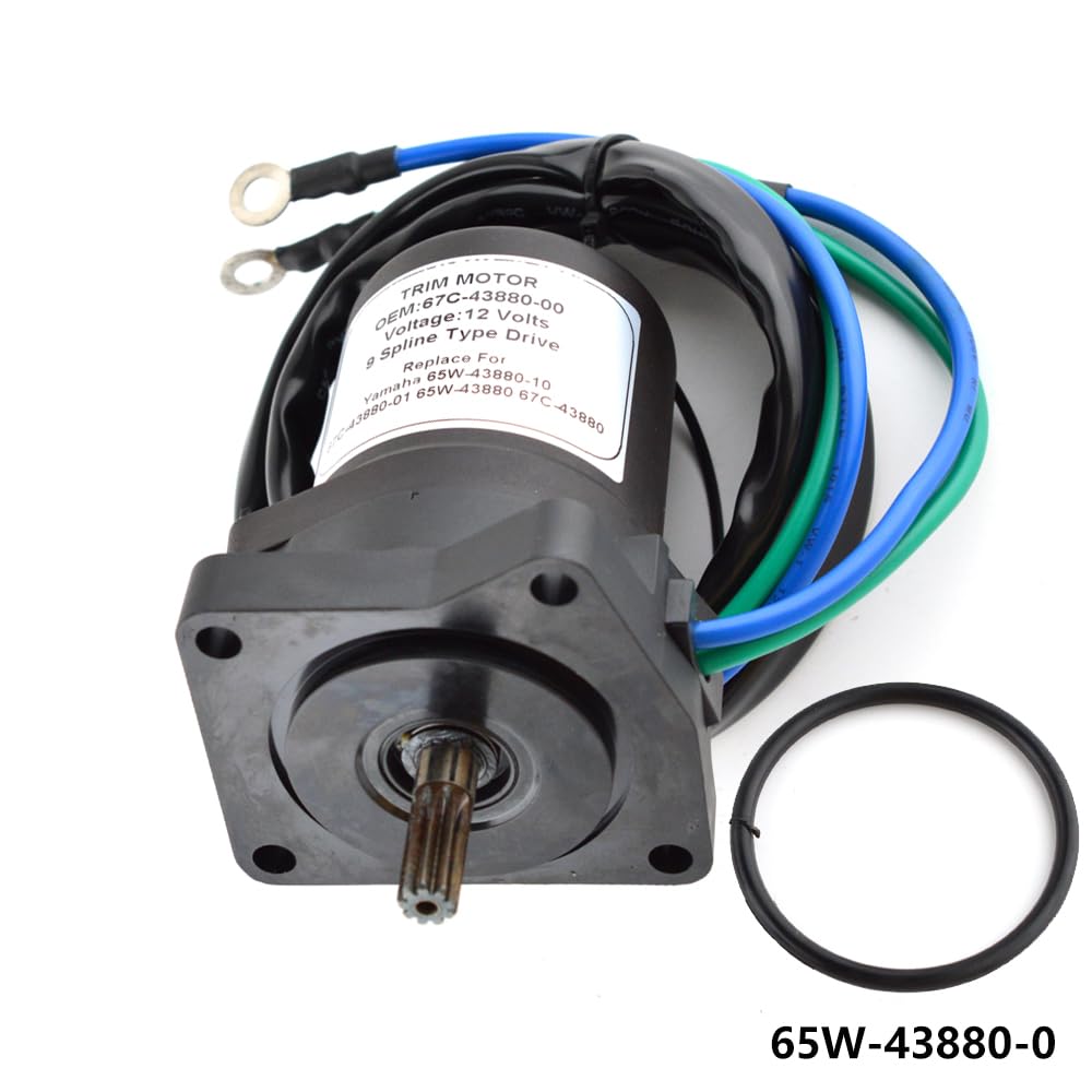 Motore Tilt Trim 65W-43880 per motore fuoribordo Yamaha 25HP 30HP adatto per Parsun Hidea Seapro HDX 65W-43880-00 67C-43880-00 67C-43880-01