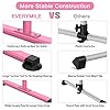 EVERYMILE-Ballet-Barre-Portable-for-Home-Kids-Ballet-Bar-41-Adjustable-Freestanding-Height-Ballet-Equipment-for-Balance-Barre-Workout-Dance-Bar-with-Leg-Stretch-Band-for-Studio-Dancers-Children EVERYMILE Ballet Barre Portable for Home, Kids Ballet Bar, 41” Adjustable Freestanding Height Ballet Equipment for Balance, Barre Workout, Dance Bar with Leg Stretch Band for Studio Dancers Children
