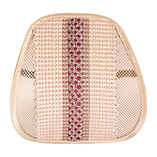 Generic Support, Back Seat Cushion 40cm X 39cm Breathable for Car Office Chair Back Support Cushion, Beige