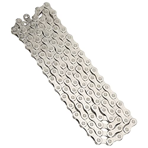 Speed Chain, Rust Proof Tensile Resistant Prevent Stuck Wearable 116 Links Bike Chain For Folding Bikes #TOP1