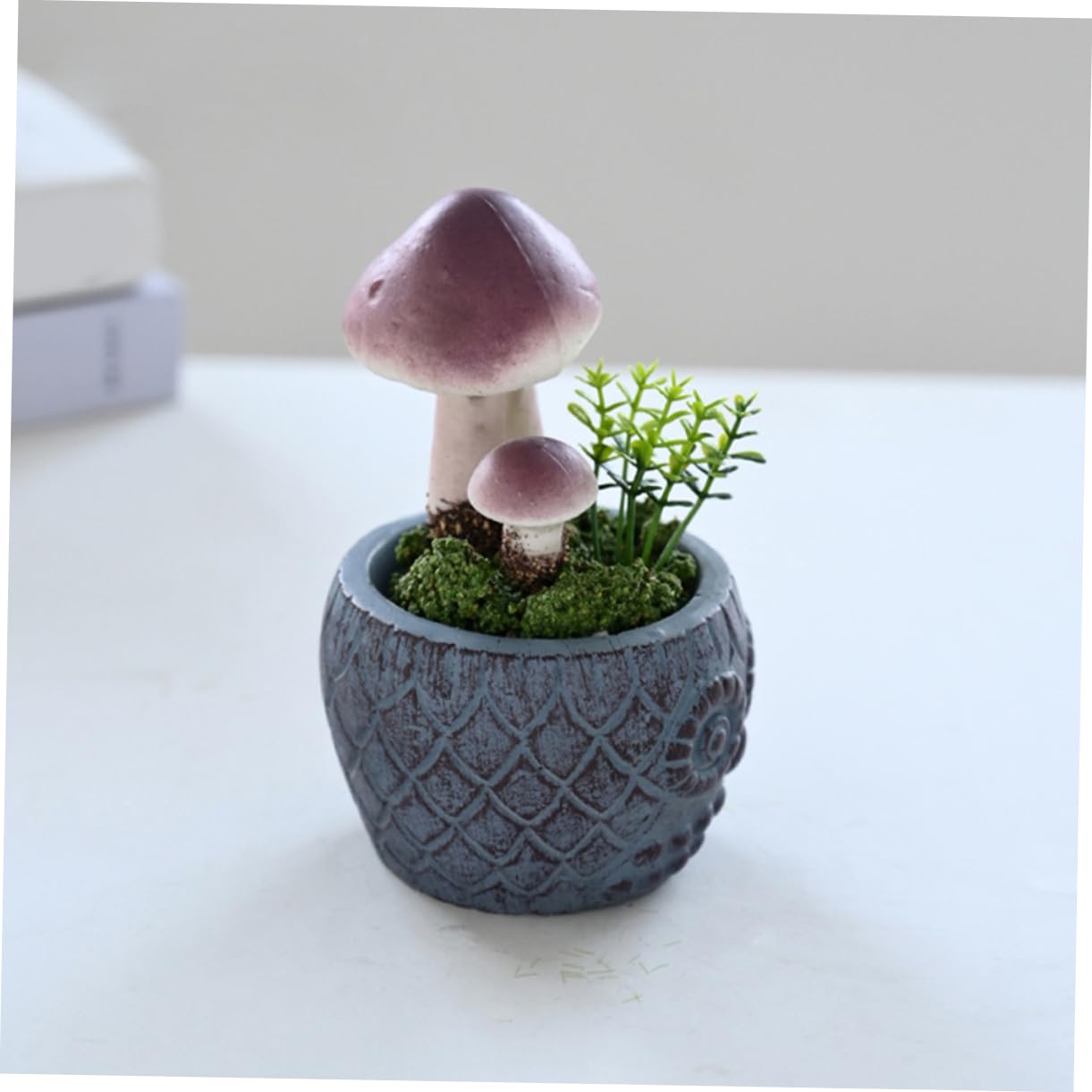 Happyyami 2 Juegos Seta En Maceta Falsa Figuritas De Setas Planta Artificial Plantas Artificiales Terrario Plantas Decoración Seta Artificial Adornos De Hongos Artificiales Espuma 4 Uds * 2