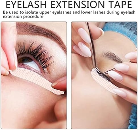 6 Rolls Eyelash Tape, TEOYALL Adhesive Lash Extension Tape Breathable Micropore Fabric Tape Lash Extensions Supplies (Pink)