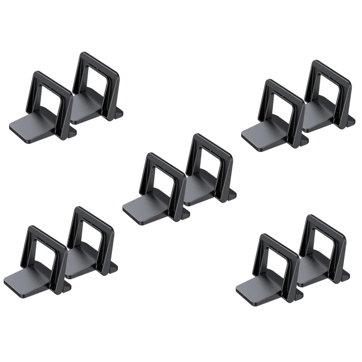 Operitacx 5 Pares Soporte Ergonómico Plegable para Laptop Elevador de Base Ventilada para Escritorio Compatible con Portátiles hasta Material Pc Duradero