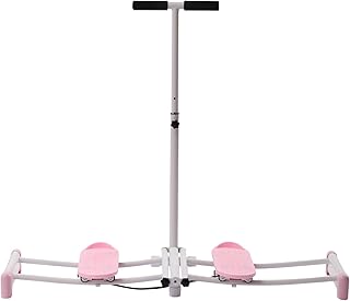 Pelvic Floor Muscle Fitness Equipment, Adjustable Ski Machine Exercise Equipment Foldable Leg Magic Exercise Machine Max. Load-Bearing Capacity 100 Kg/220.46 Lbs for Body Shaping