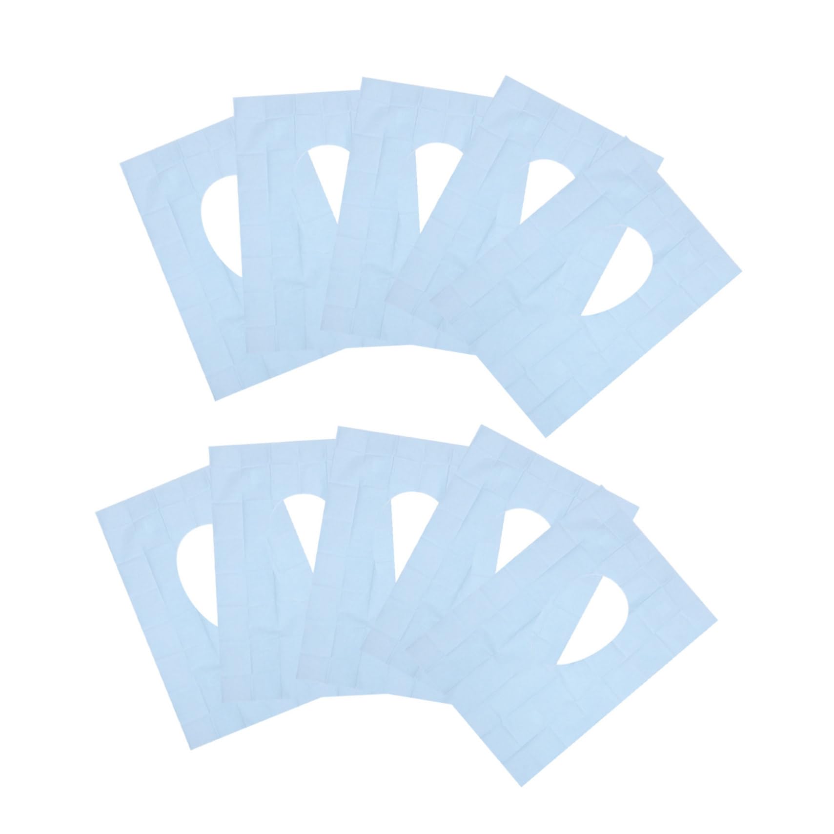 MOLUCKFU Seat Cover Disposable 10 Count Toilet Paper for Women Portable Potty Liners Easy to Use on The Go