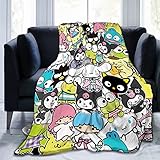 BEINME Guafaewt Kwaii Blanket Cartoon Throw Blanket for Girls Women Christmas Birthday Gifts Bedroom Sofa Decor 40 'x50