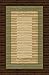 Maxy Home Hamam Striped Rectangle Multicolor 18" x 31" Rubber Backed Door Mat