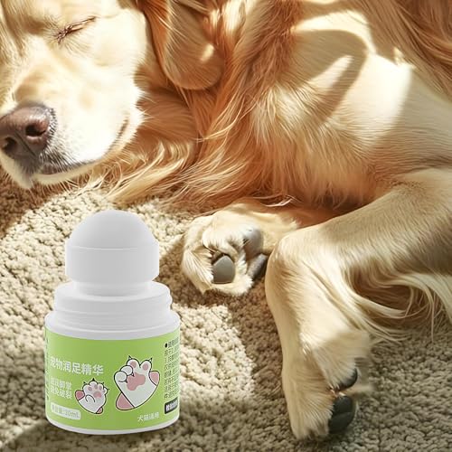 Biniveil Balsam für die Ballen von Hunde,30ml Pflegeöl für rissige Hunde| Natürliche Krallenpflege für Katzen bei rissigen