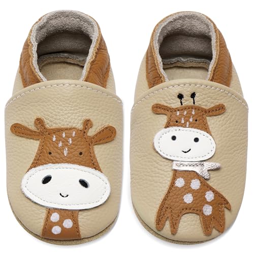 IceUnicorn Krabbelschuhe Baby Jungen Mädchen Lauflernschuhe Baby Weicher...