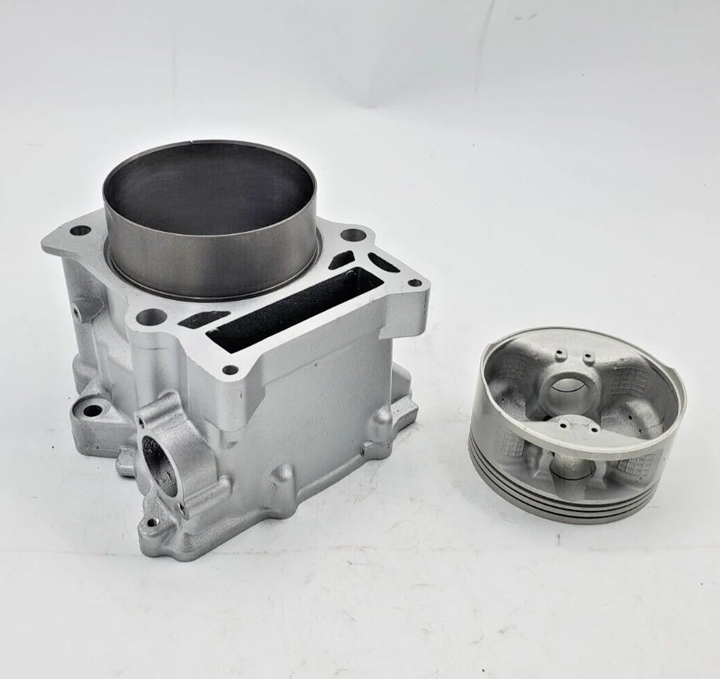 Kit de pistón de cilindro compatible con Yamaha Raptor 660R 686cc 2001-2005, Rhino 660 686cc 2004-2007, Grizzly 660 686cc YFM660 2002-2008, 102mm