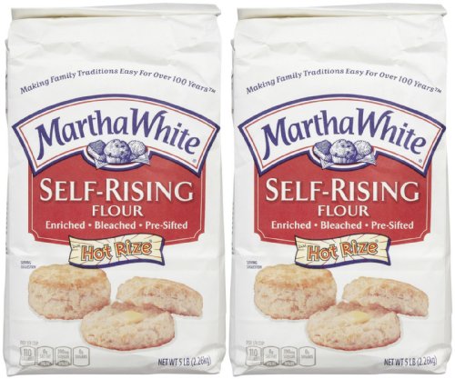 Martha White Self Rising Bleached Flour, 80 oz, 2 pk image 3