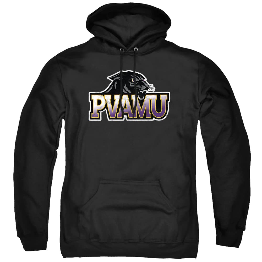 LOGOVISION Official Collegiate Distressed Primary Logo Adult Pullover Hoodie Collection — view 91
