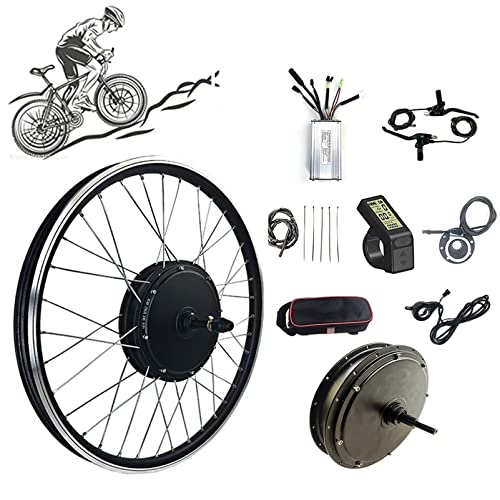 Kit di conversione per bicicletta elettrica, con display LCD,...