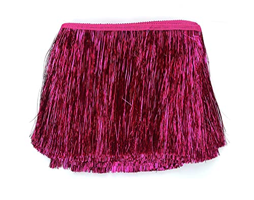 YYCRAFT Lametta-Fransenborte, 25,4 cm breit, Lametta-Girlande,...