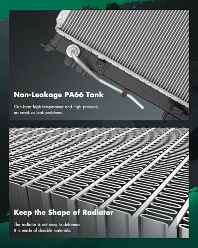 Image of SCITOO Automotive Radiator compatible with Hyundai for Kia