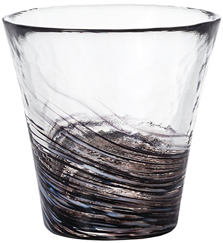 アデリア 津軽びいどろ 12色のグラス 墨 F-71456 日本製