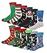 Different Touch 12 Pairs Men Colorful Fashion Design Dress socks 10-13 (12 Pairs Merry Christmas)