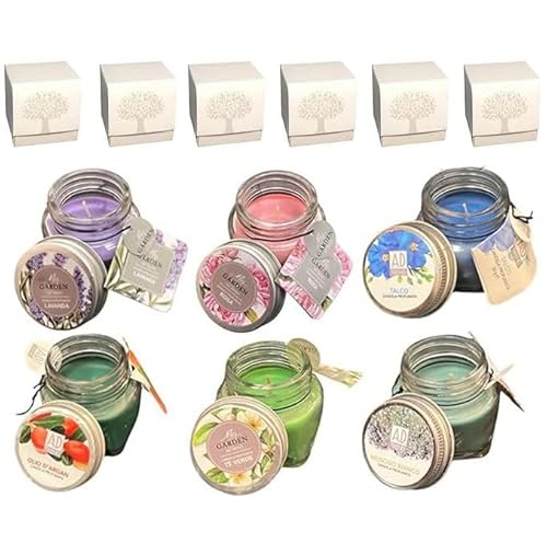 Regalami.shop sei candele profumate con sei eleganti scatole da regalo con Albero della Vita (06)