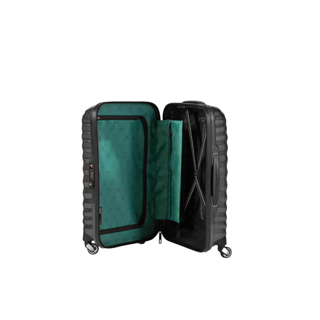 Samsonite Lite-Shock Spinner S Bagaglio a Mano, 55 cm, 36 L, Nero (Black)