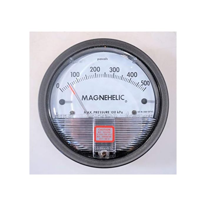 Buy Dwyer® Magnehelic Gauge alongwith Grouting Box and Calibration Certificate (Range 0 to 700