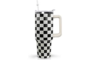 Black and Checkered Tumbler: The Stanley Cup MVP