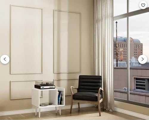 Led Mall Home Kit Boiserie Mod. Brasilia In Duropolimero – Pannelli Decorativi Per Pareti – Facile Da Montare – Rivestimento Parete Interna – Cornice 