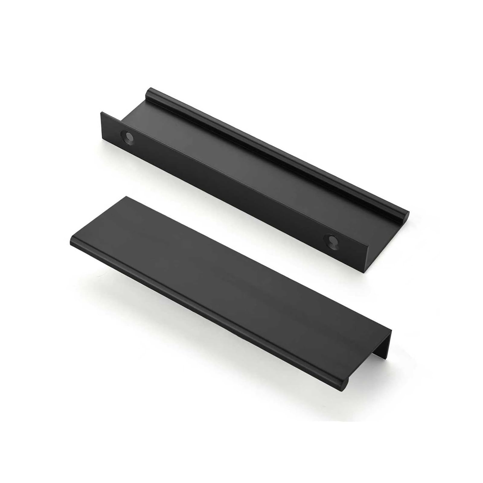 KHTUMEWARE-FEP Matte Black Cabinet Pulls CTC 4 in (102 mm) 10-Pack