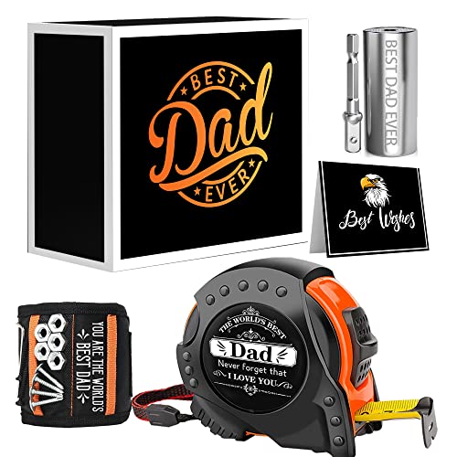 Dad Gifts, Best Dad Ever Gifts, Gift for Dad Christmas, Unique Father's Day Dad Gift from Daughter/Son, Gift from Wife to Dad/Husband Multifunctional Tool Set, Gift for Man Who have Everything