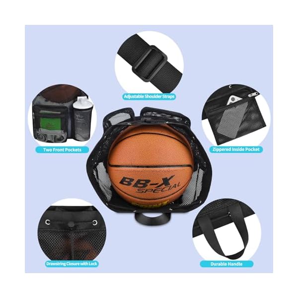 Mildbeer Large Drawstring Backpack for Men Women Athletic Gym Sports Workout Beach Swimming Commuting Travel - Image 4