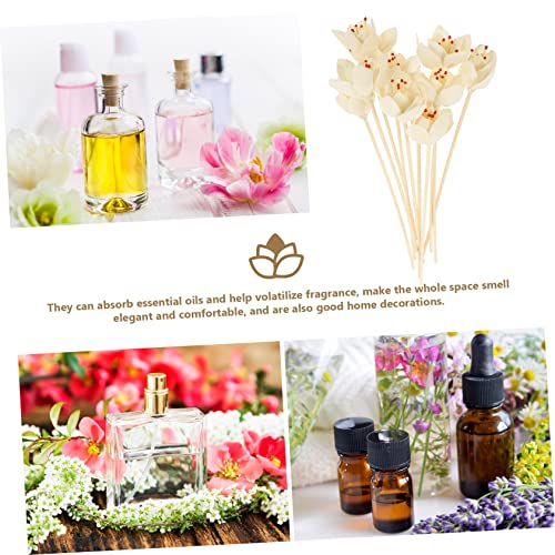 10 unidades varitas difusoras de aceite esencial floral miniatura 6