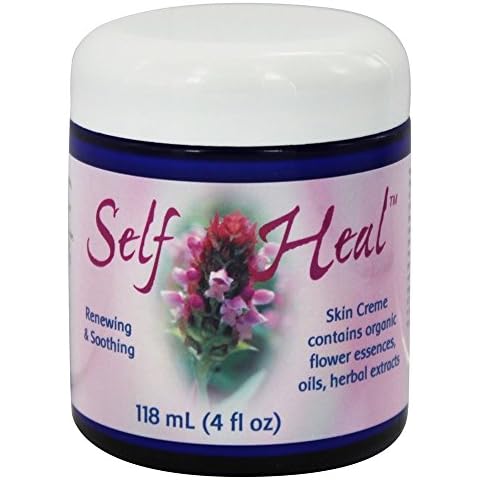 Flower Essence Services Self-Heal Cream Jar, 4 Ounce Cover