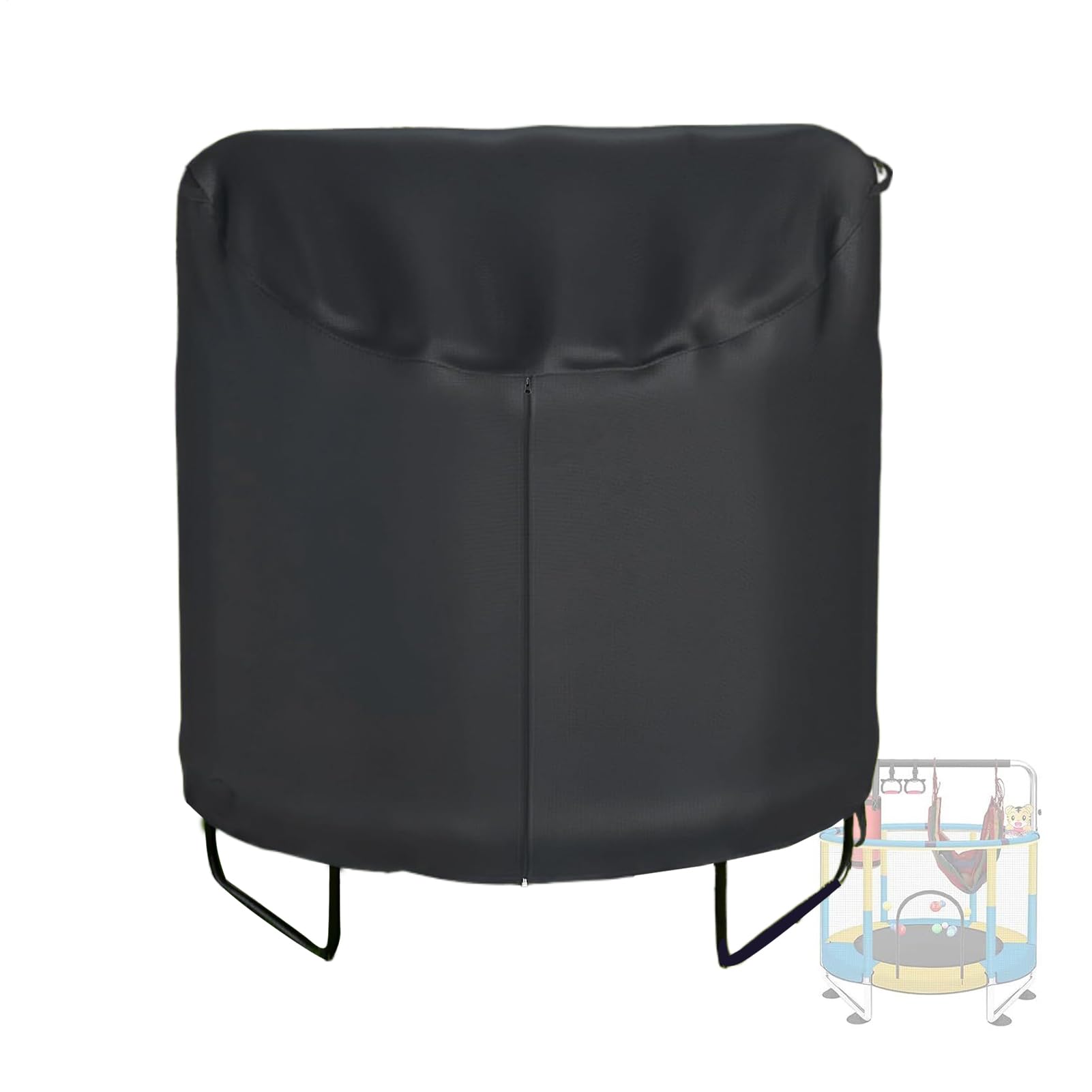 Kids Trampoline Cover | Foldable Waterproof Canopy - Small Trampoline Cover Replacement - for Protection Maintenance Care Outdoor Yard Garden Rain Sun Snow