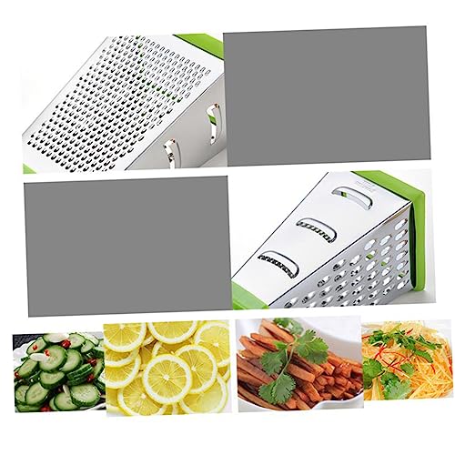 Cabilock Multifunzionale Acciaio Inossidabile Lati Affettaverdure Per e Cetrioli Utensili Compatti e Pratici e Verde