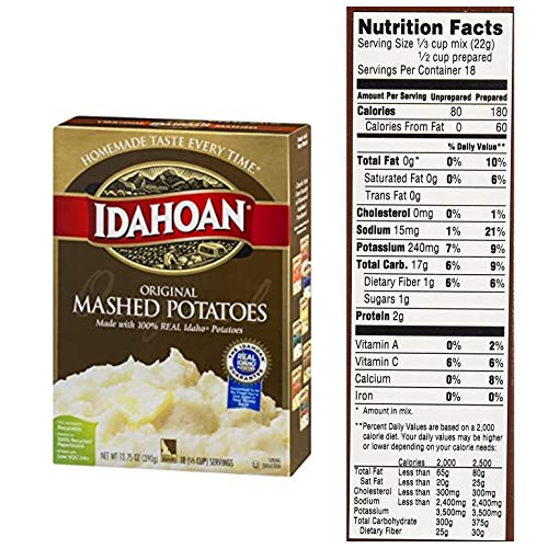 Instant Mashed Potatoes Stuffing and Gravy Bundle with Idahoan Mashed Potato and Stove Top Stuffing Turkey with Gravy Mix\'s accompanied by Snack Fun Shopping Pad