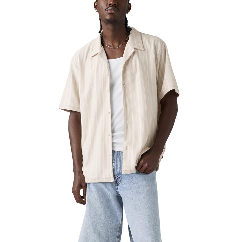 

                                                    Levi's Men's Woodside Camp Shirt, (New) Chateau Gr