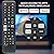 Universal Remote Control for Samsung TV, Samsung Remote Control Replacement, Compatible for Select TVs - with Netflix, Prime Video and Hulu Hotkey, Universal IR Remote Black (BN59-01315A)