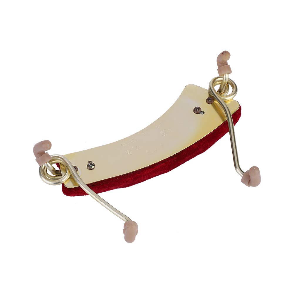Support d'Épaule Réglable pour Violon 3/4 et 4/4, Pieds Adjustables et Coussin Moelleux Confortable