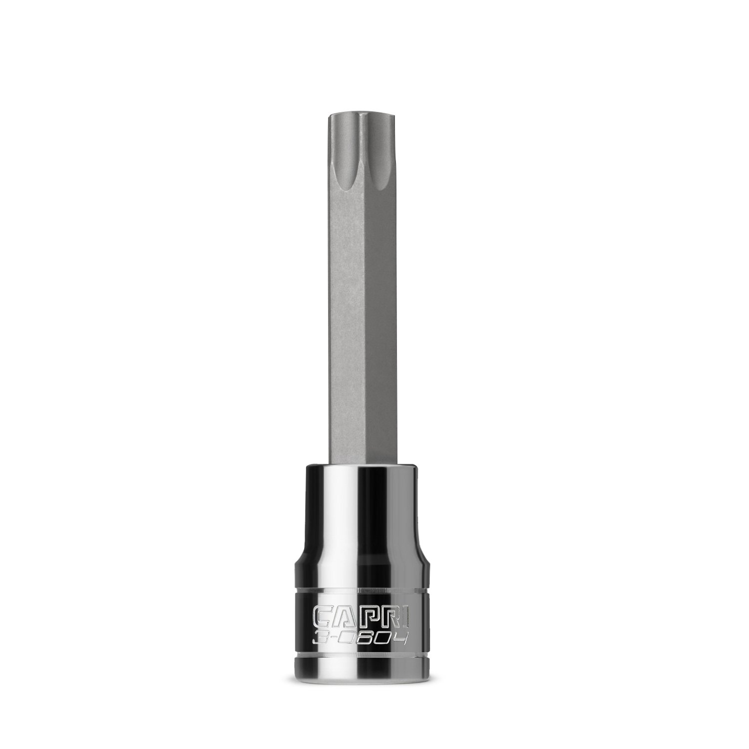 Capri Tools Long T60 Star Bit Socket, 1/2-Inch Drive - 3-0604