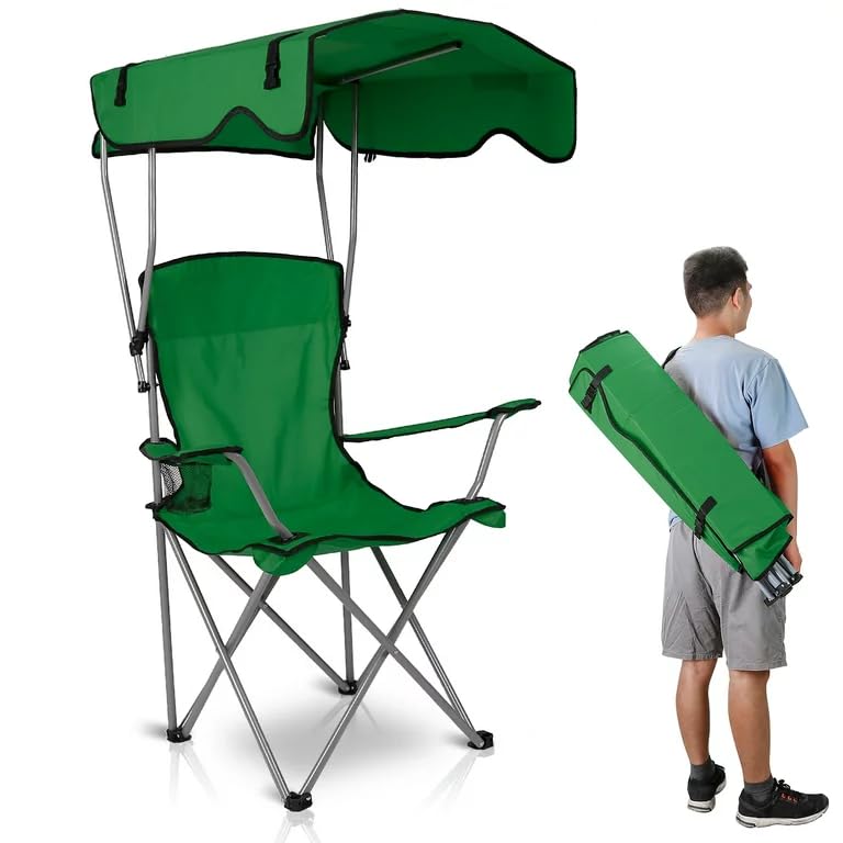 Portable Camping Folding Chair With Canopy The 16 best products
