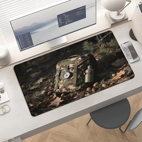 Hunting Camo Mouse Pad grande antideslizante 60x30 cm miniatura 6