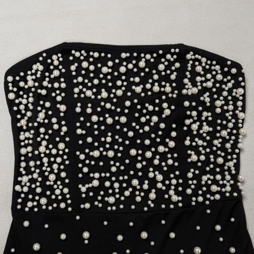 Image of PORRCEY Sexy Elegant Rhinestone Party Club Night Formal Dress for Women