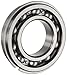 NSK 6207NR Deep Groove Ball Bearing, Single Row, Open, Snap Ring, Pressed Steel Cage, Normal Clearance, Metric, 35mm Bore, 72mm OD, 17mm Width, 9500rpm Maximum Rotational Speed, 3440lbf Static Load Capacity, 5778lbf Dynamic Load Capacity
