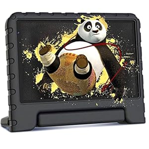 2022 Kids Tablet YESTEL 8″ Tablet for Kids Android 11 HD Toddler Tablets, Pre-Installed Parental Control, 2GB RAM 32GB ROM 128GB Extended Memory, Quad-Core, 3600mAh, WiFi, GMS, Kid-Proof Case—Black