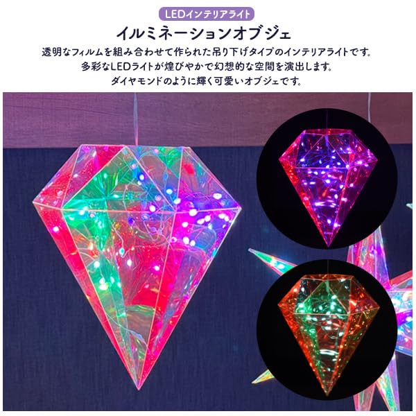 Amazon.co.jp: PLATA インテリア ライト イルミネーション