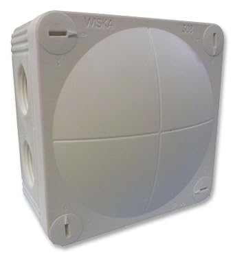 WISKA COMBI-308/5 51 MM, 85 MM, Enclosure, Grey ROHS Compliant YES, IP66, Junction Box, PP Polypropylene