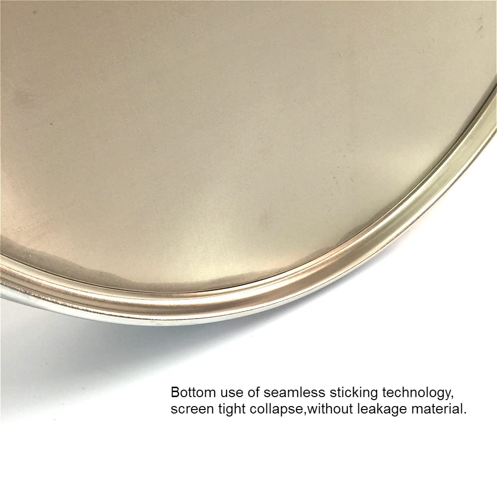 Prueba DE Laboratorio ESTÁNDAR TAMIENTE DE MUESTRACIÓN DE Sampling PHARMACOPEIA SIVE 304 Sus Filtro Malla croming Marco R30cm 1000 Malla / 0.008mm