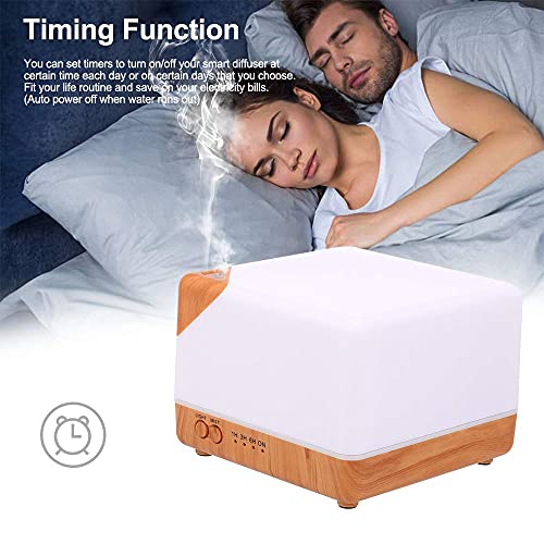 CalmGeek SmartLife Smart Wifi draadloze led-nachtlamp, 700 ml, luchtbevochtiger, etherische olie, aromadiffuser voor… - Image 6