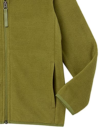 Image of Amazon Essentials Boys and Toddlers' Polar Fleece Full-Zip Hooded Long Sleeve Insulated Coat Jacket